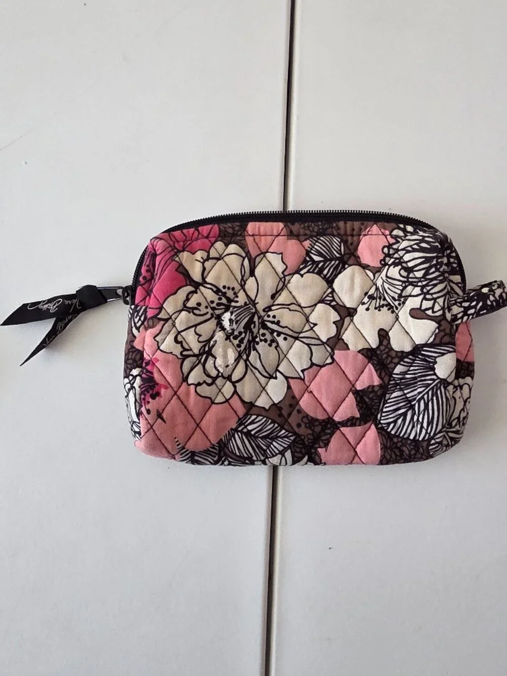 Vera Bradley Set Soft Eyeglass Holder Small Cosmetic Bag